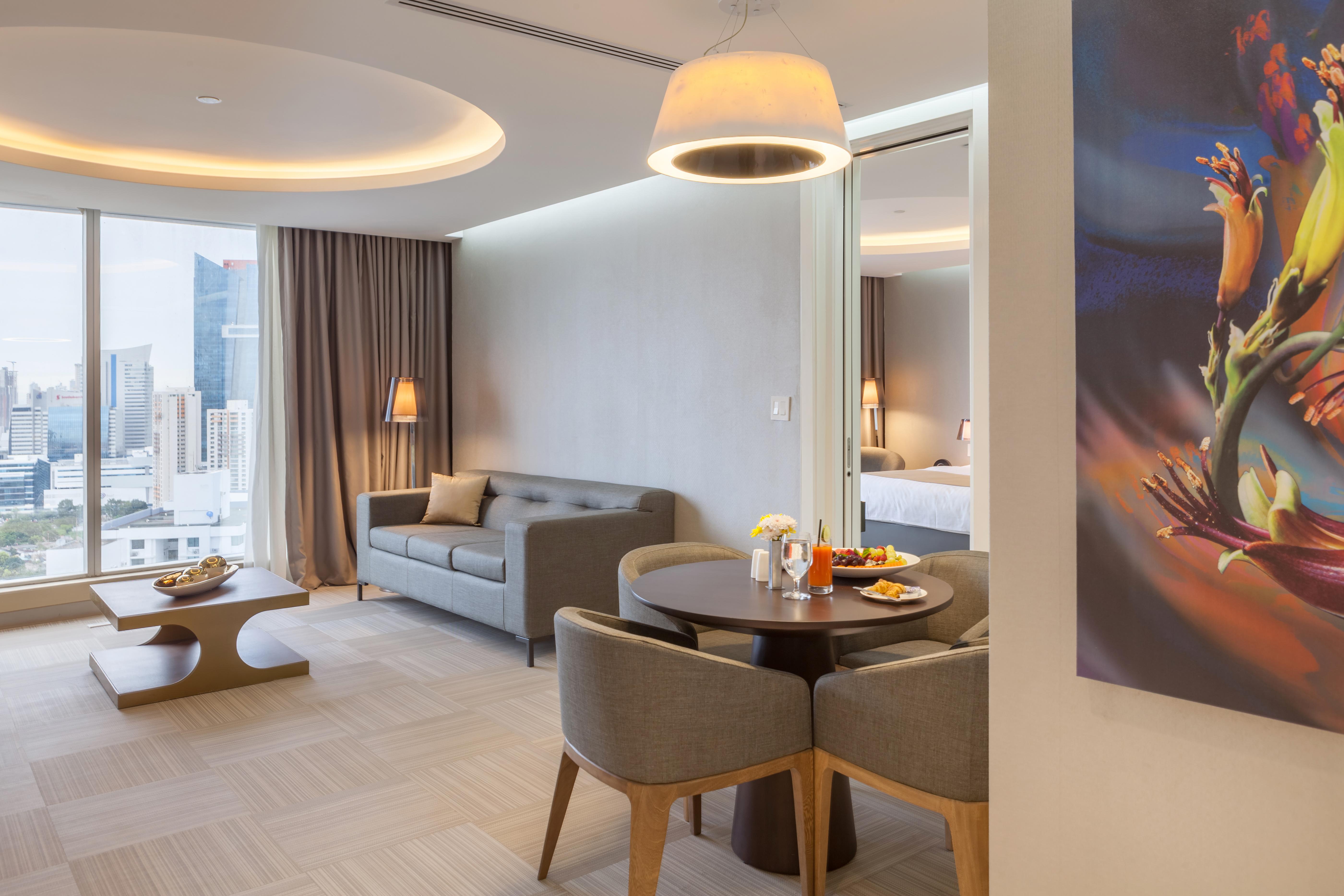 巴拿马美洲金塔酒店 巴拿马城 外观 照片 A suite at the hotel