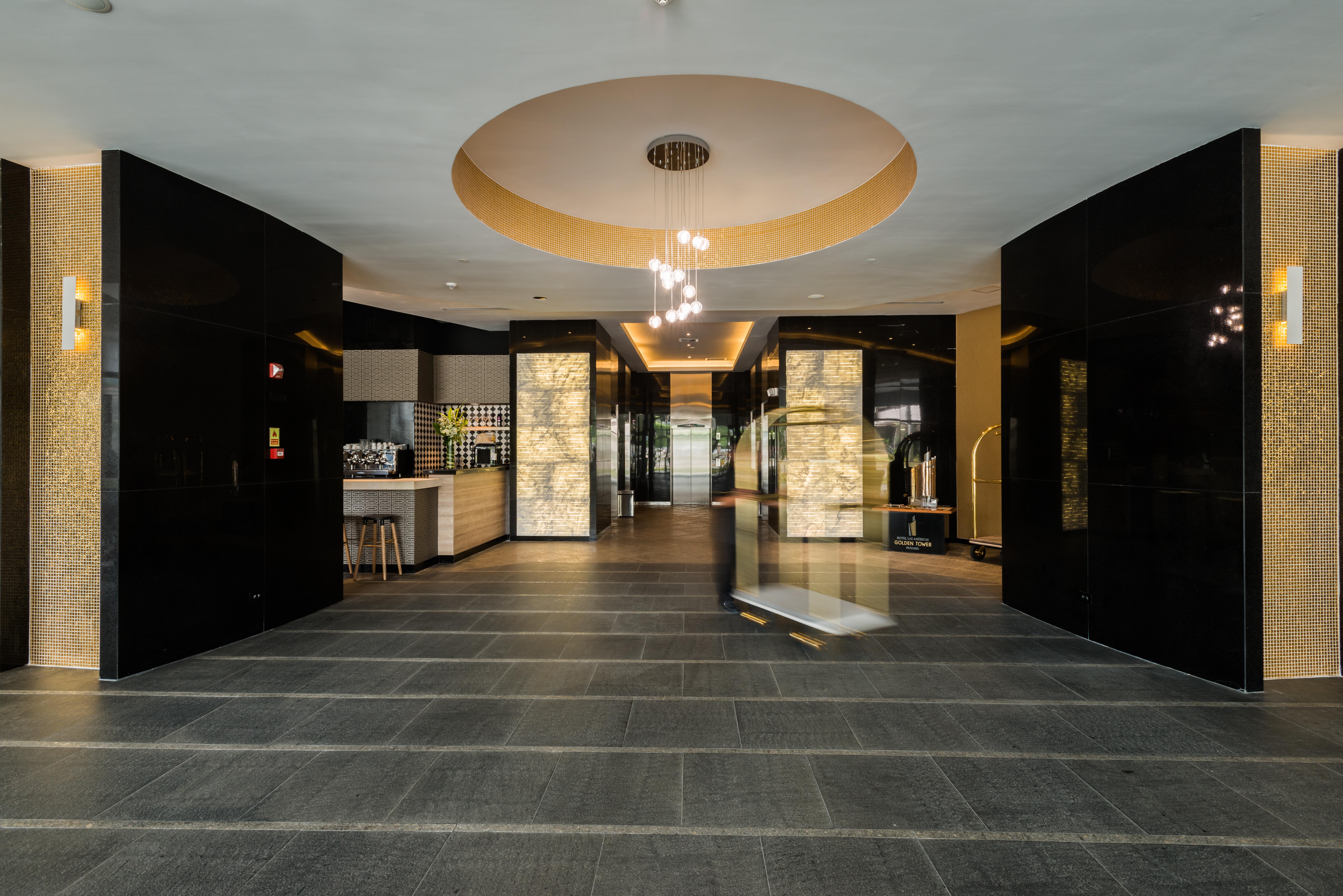 巴拿马美洲金塔酒店 巴拿马城 外观 照片 The lobby of the hotel