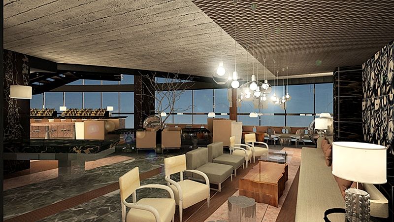 巴拿马美洲金塔酒店 巴拿马城 外观 照片 The interior of the lounge