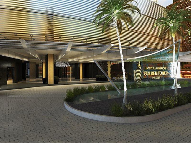 巴拿马美洲金塔酒店 巴拿马城 外观 照片 Golden Tower