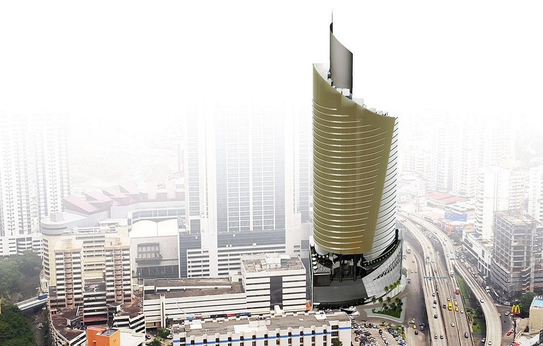 巴拿马美洲金塔酒店 巴拿马城 外观 照片 The proposed tower