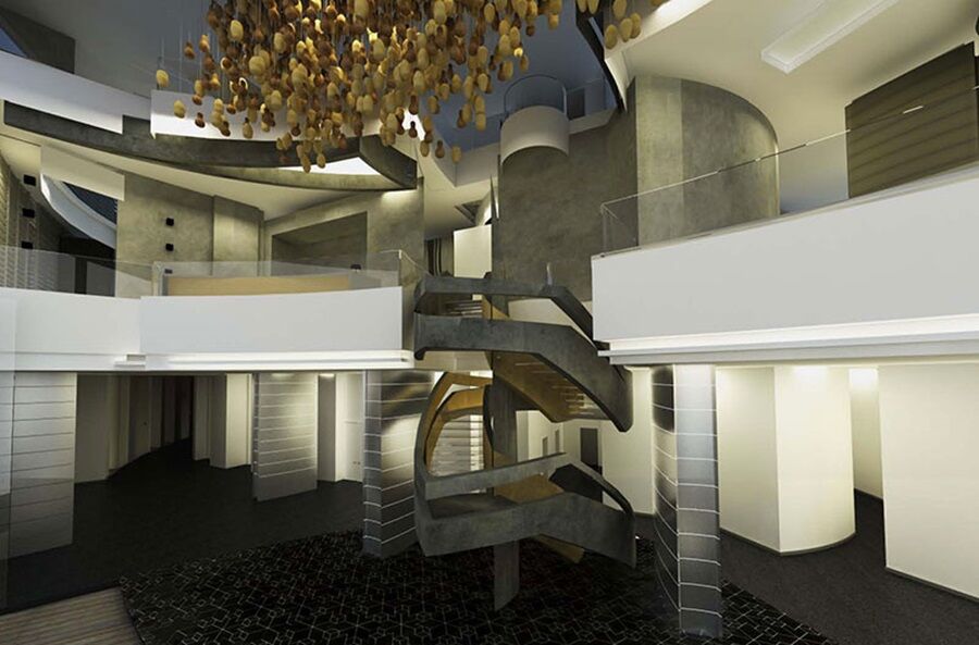 巴拿马美洲金塔酒店 巴拿马城 外观 照片 Interior of the hotel